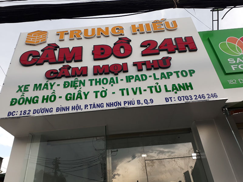Bảng hiệu alu