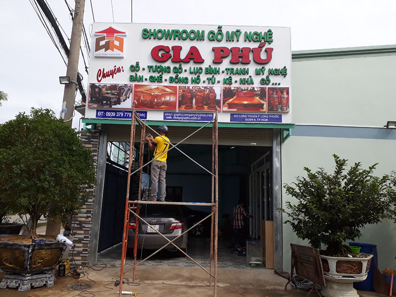 Bảng hiệu alu