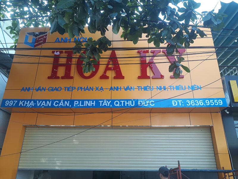 Bảng hiệu alu